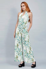 Cargar imagen en el visor de la galería, JUMPSUIT TIPO HALTER CON ESCAROLA AL CUELLO