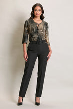 Cargar imagen en el visor de la galería, Conjunto casual blusa estampada manga 3/4 y pantalón
