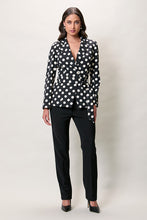 Cargar imagen en el visor de la galería, Conjunto elegante con saco estampado y pantalón