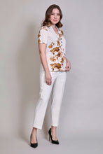 Cargar imagen en el visor de la galería, Blusa casual de manga corta con estampado floral