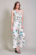 Cargar imagen en el visor de la galería, Jumpsuit casual sin manga con estampado floral