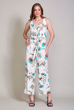 Cargar imagen en el visor de la galería, Jumpsuit casual sin manga con estampado floral