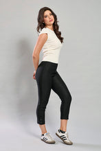 Cargar imagen en el visor de la galería, Pantalón básico ajustado tipo leggins color negro