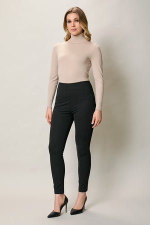 Leggings básico de pretina alta color negro