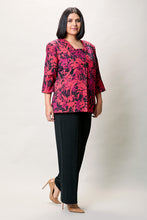 Cargar imagen en el visor de la galería, Conjunto plus de pantalón con saco y blusa estampado