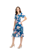 Cargar imagen en el visor de la galería, 22310 MAXI VESTIDO KAREN KEIN
